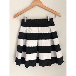Dina Be Striped A-Line Skirt sz S